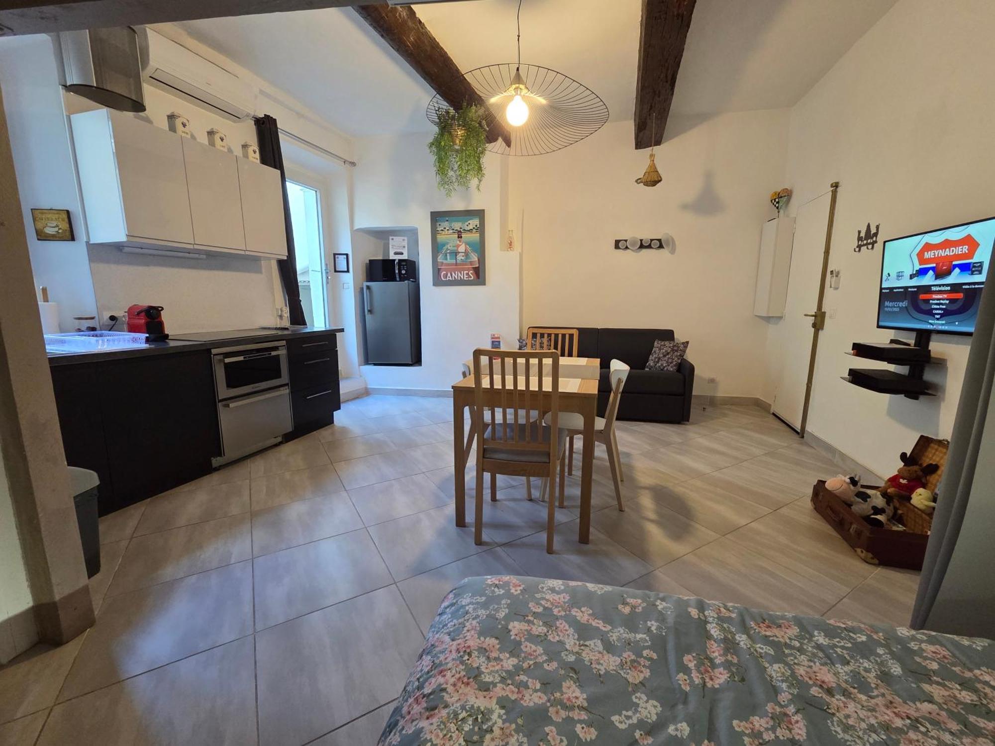 Meynadier 66 - Tres Calme Avec Cour Privative, Plage, Gare, Palais A 300m