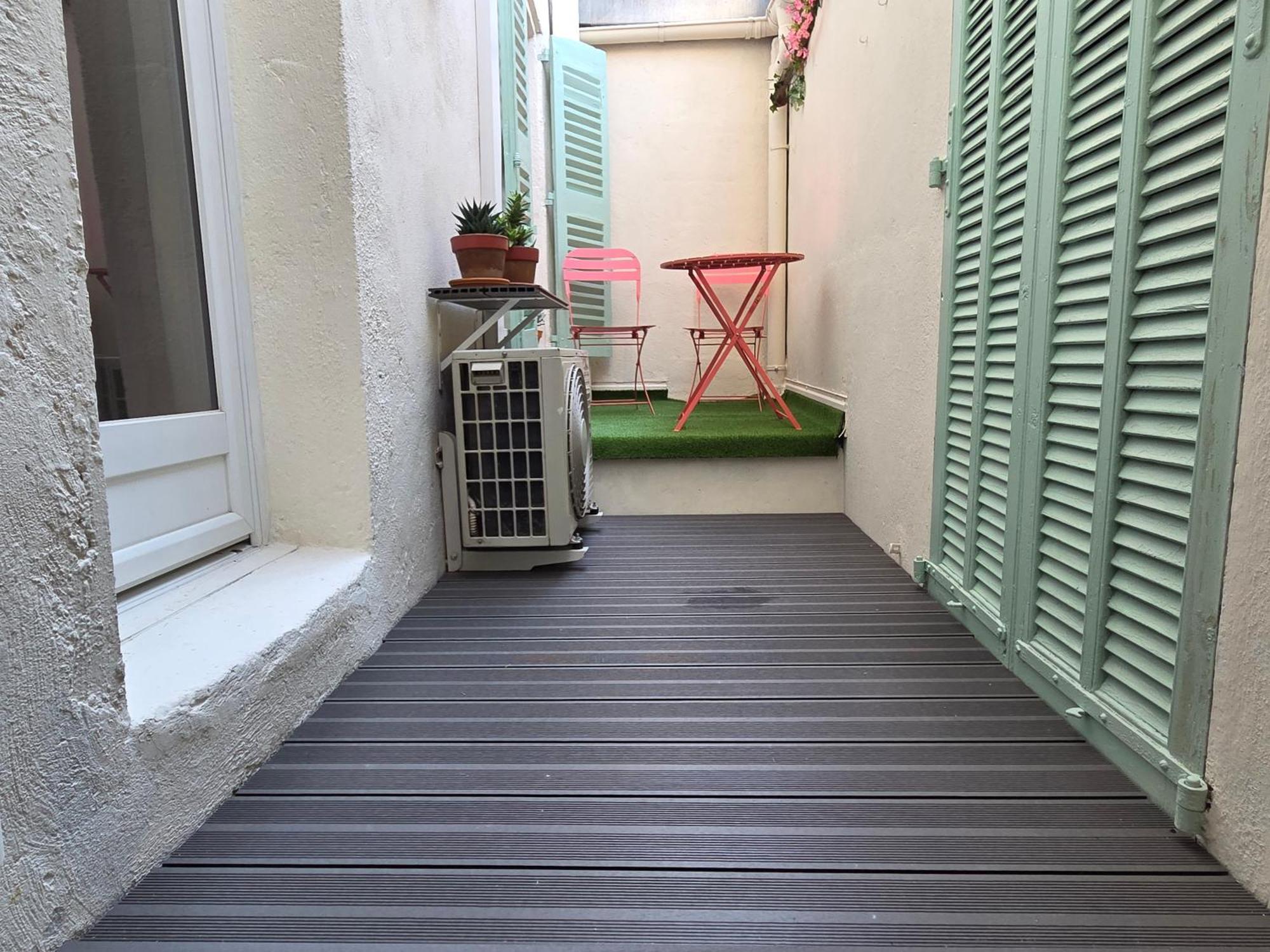 Meynadier 66 - Tres Calme Avec Cour Privative, Plage, Gare, Palais A 300m Appartement *